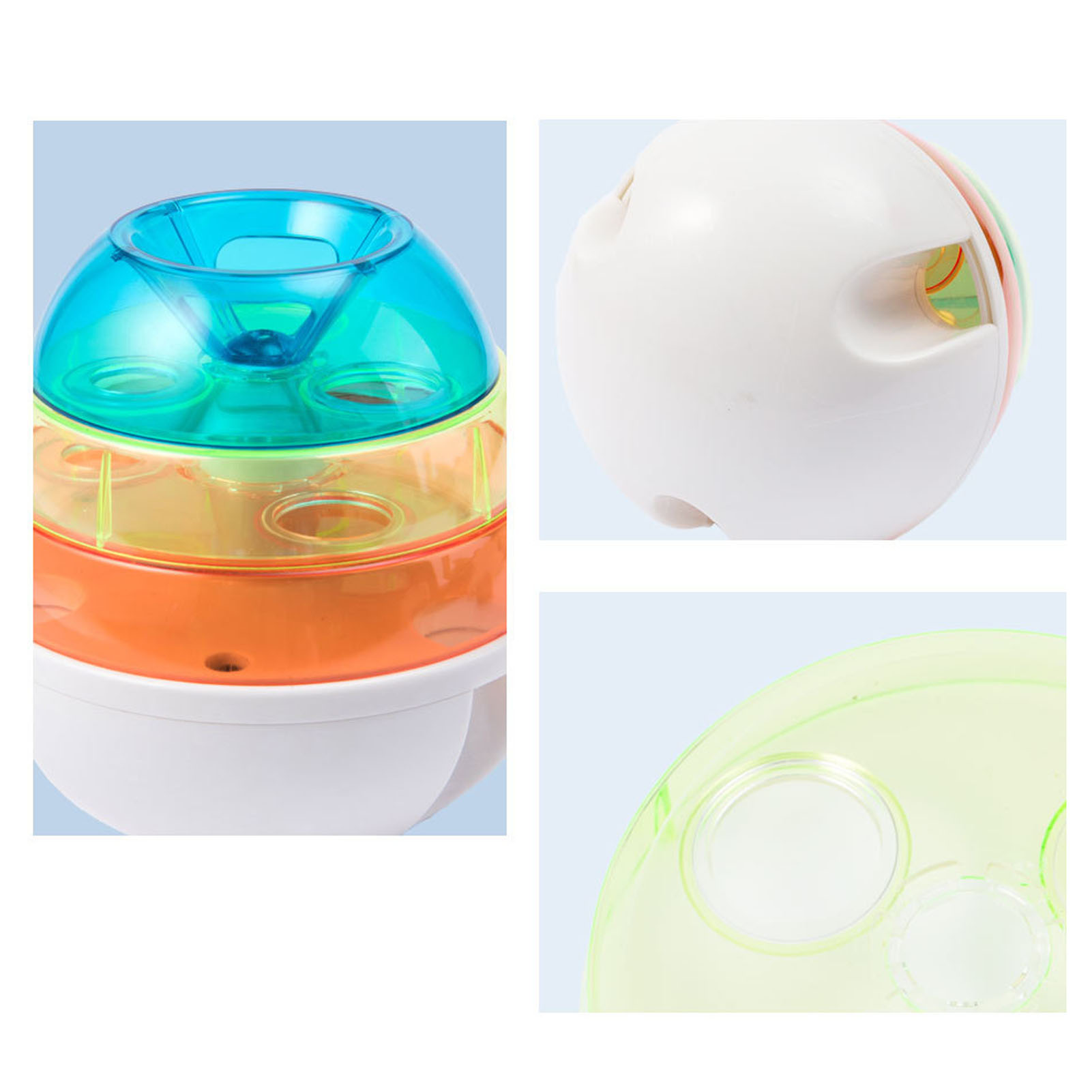 Dog Treat Dispensing Toy Ball Intellectual Stimulation IQ Training Interactive Dog Slow Feeder Toy
