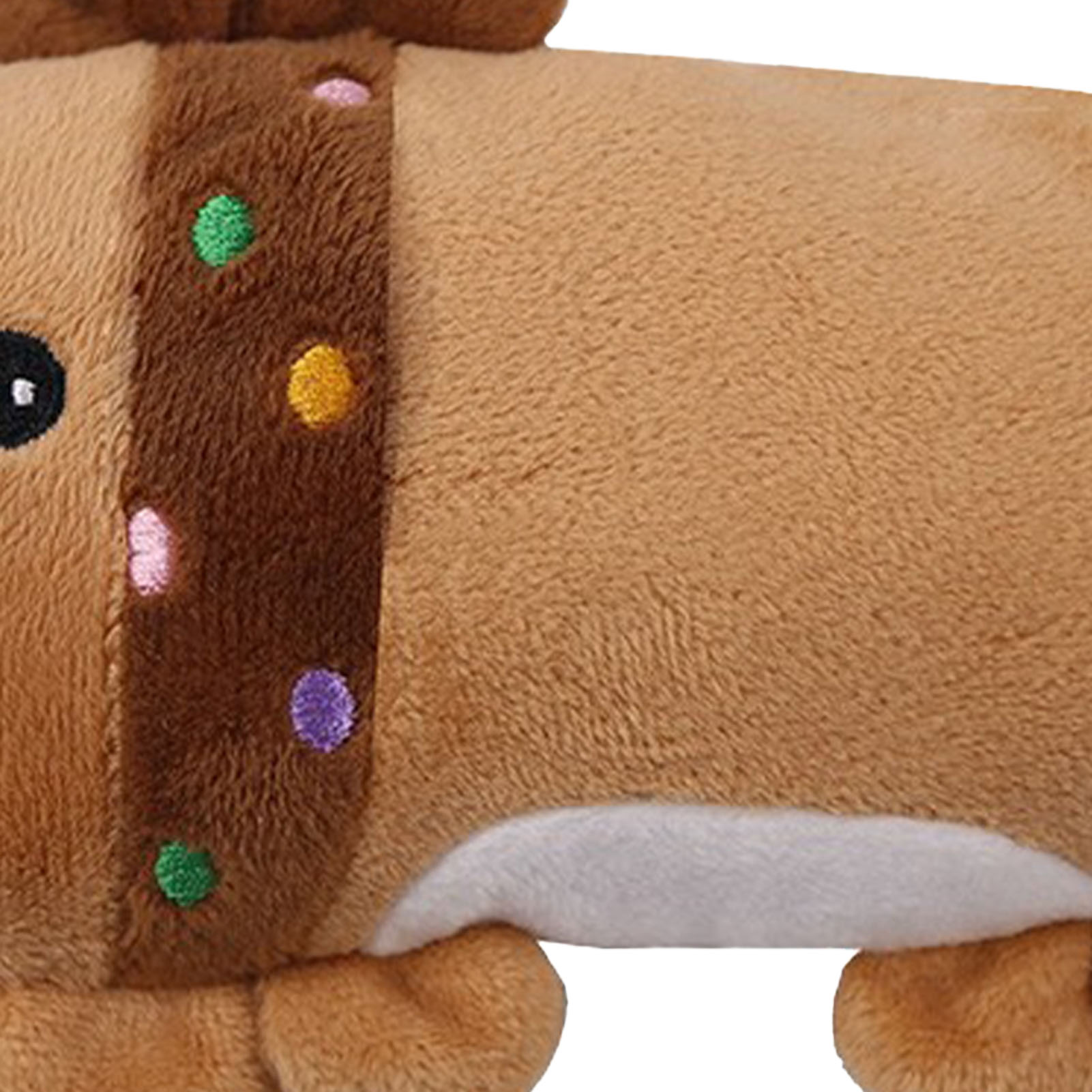 Plush Animal Pet Toy Bite Resistant Teeth Grinding Boredom Relief Cute Throw Pillow Stuffed Dog Toy
