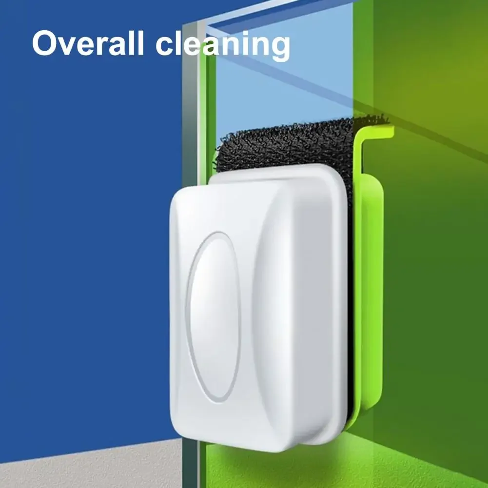Aquarium Glass Brush Double-sided Magnetic Fish Tank Algae Scraper Cleaner for Small Aquariums Easy to Hold Operate Water Tank