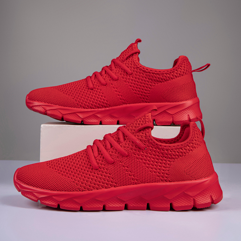 Ultralight Sneakers: Trendy Breathable Mesh Non-slip Casual Footwear for Men 4
