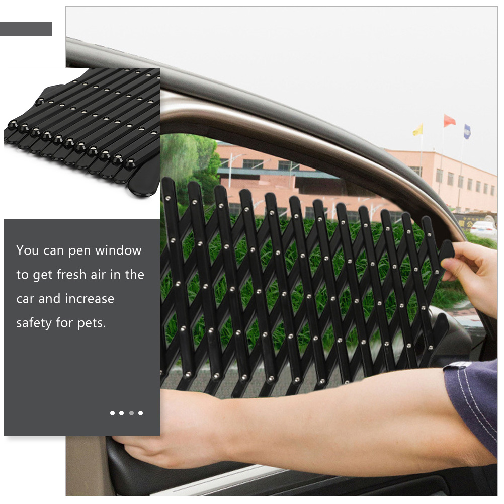 Pet Fence Vent Dogs Protector Enclosure Outdoor for Cats Car Travel Scalable Window