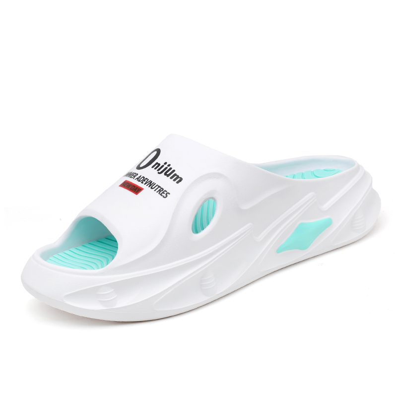 New Men Slippers Indoor Outdoor Sandals Beach Thick Sole Slides Mens Casual Shoes Women Flip-flops Home Slippers Sandals 36-45