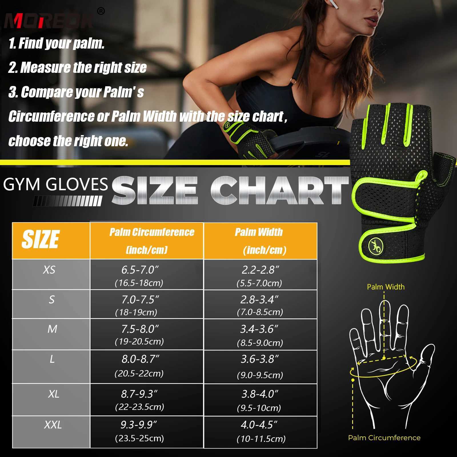 Gym Gloves for Men Women Weight Lifting Fitness Gloves Bodybuilding Training Workout Sport Exercise Gloves Spinning Bike Cycling Y240914