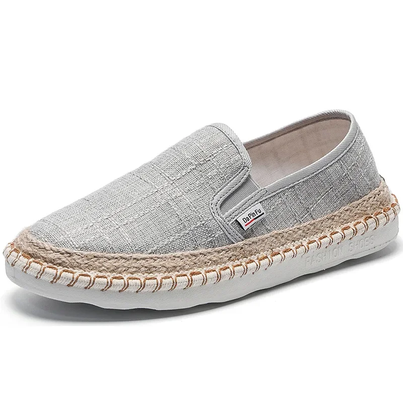 New Men Casual Loafers Classic Flat Men Shoes Solid Color Shoes Fashion Slip on Footwear Male Plimsolls Zapatillas Hombre 2024