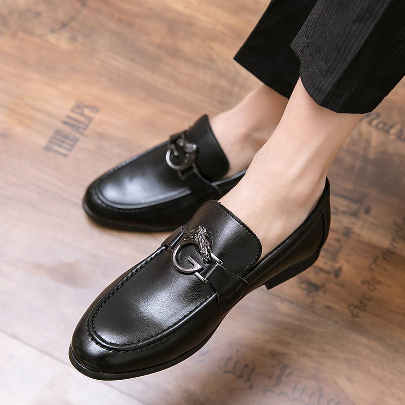 Italy Men Casual Shoes Spring Leather Loafers Office Shoes For Men Driving Moccasins Comfortable Slip on Party Fashion Shoes Men