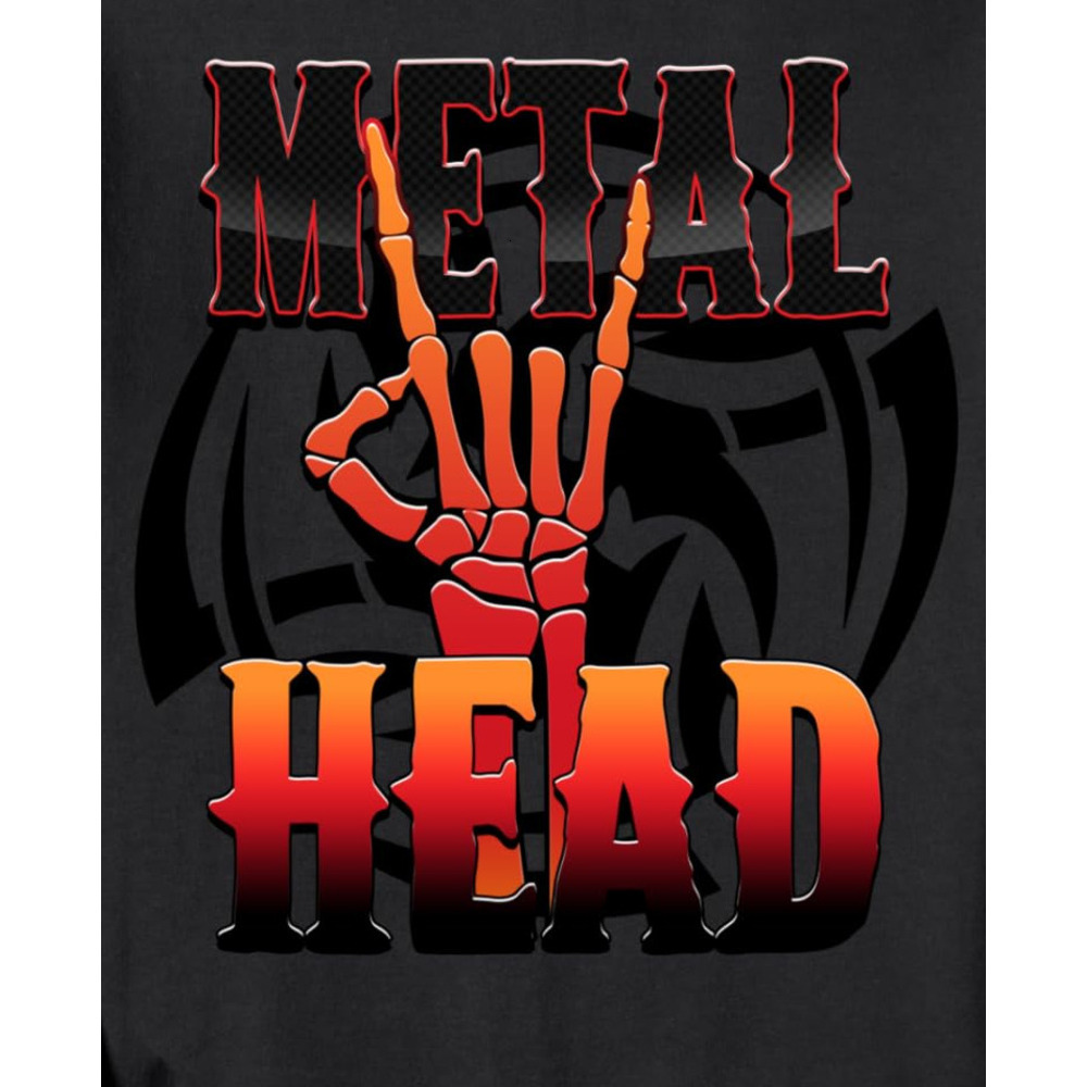 Long Sleeve Shirts for Men sweatshirt MetalHead Heavy Metal Skeleton Hand Rocker Gift Sweatshirt Tee Streetwear Casual tops clothes 74