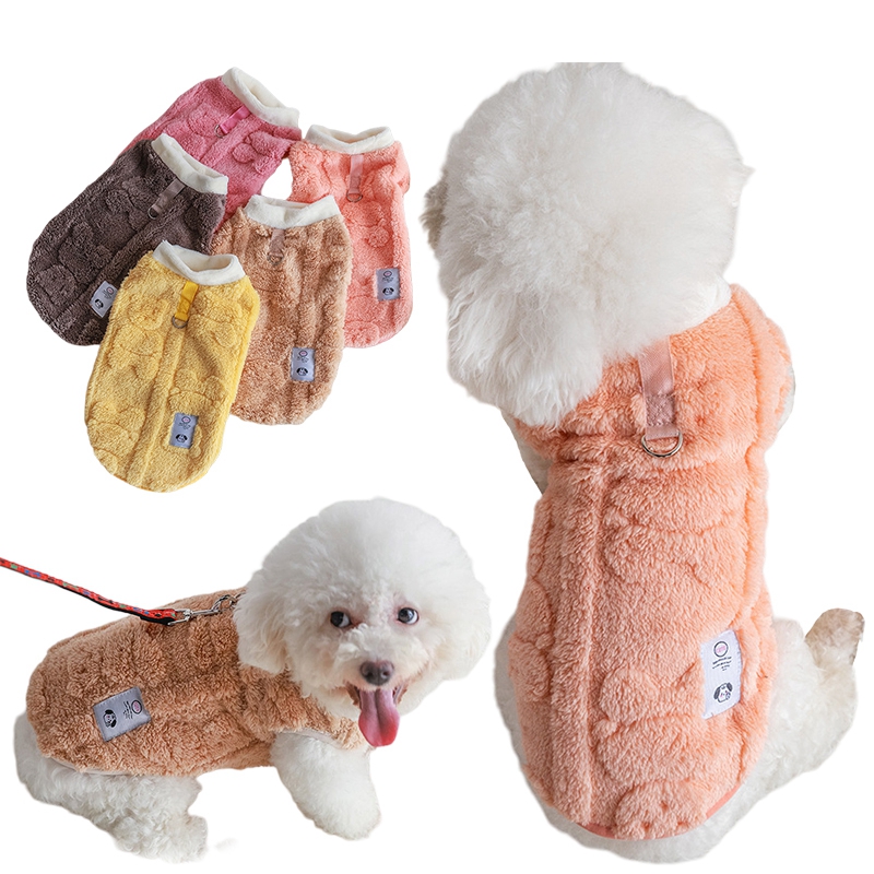 Soft Cozy Cat Clothes Pet Dog Autumn Winter Warm Coat Dog Hoodies Fleece Sweatshirt for Small Dogs Puppy Kitten Cold Jacket Coat