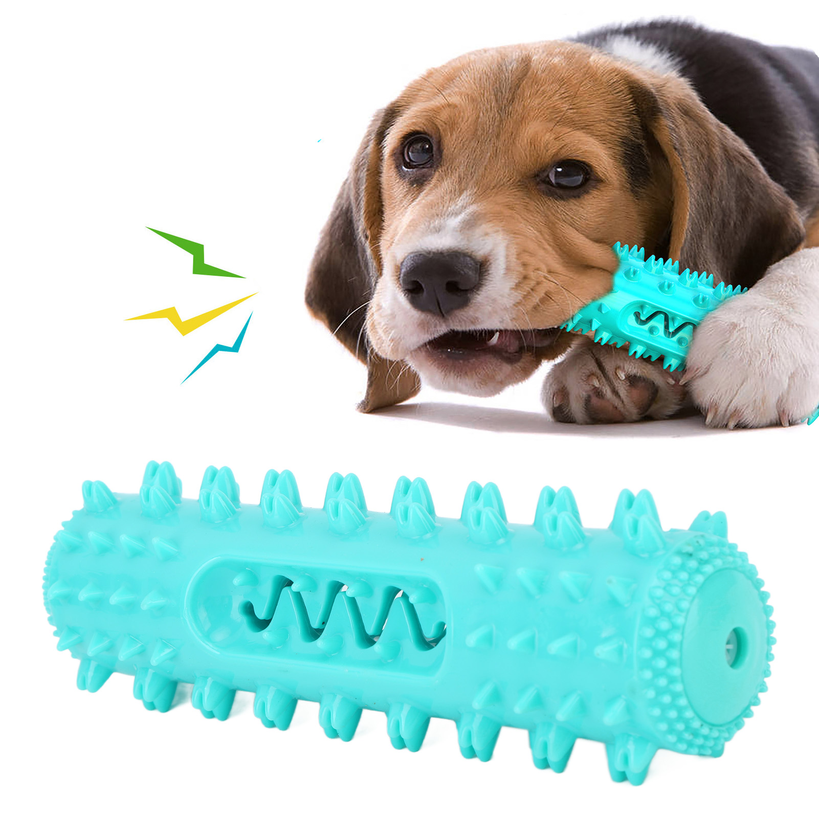 Pet Vocal Serrated Molar Stick Dog Tooth Cleaner Stick Dog Chew And Bite Pet Toy Vocal Serrated Molar Stick