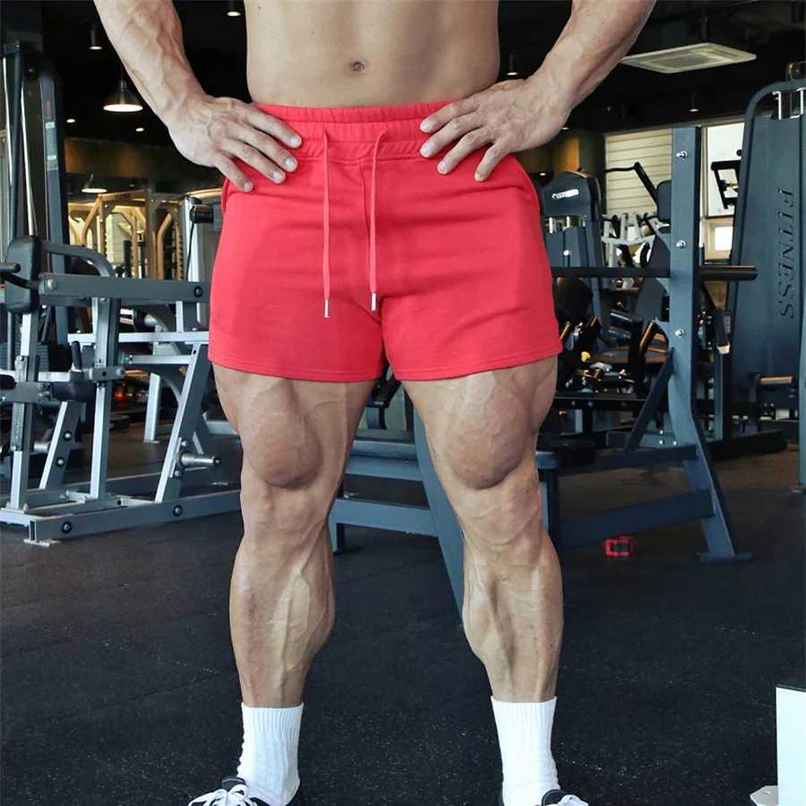 Men Training Shorts Casual Shorts Men Sportswear jog Cotton Shorts Fitness Gym Men Shorts Y240914