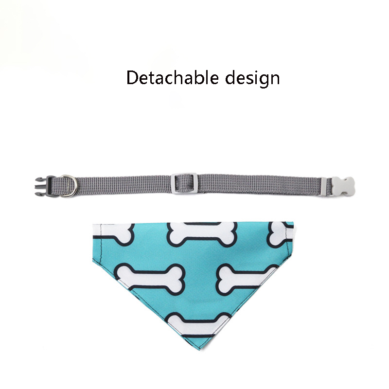 Dog Scarf Pet Saliva Towel Washable Dog Triangle Scarf Bib,Cotton Scarfs Set,Kerchief Accessories for Small To Medium Dogs Cats