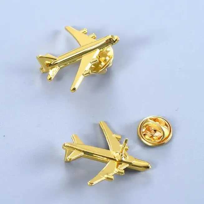 Metal Airplane Brooch Diy Fashion Pin Alloy Badge Vintage Pin Buckle Badge Buckle Jewelry AccessoriesX240914