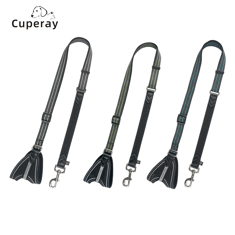 Reflective Retractable Dog Leash, Nylon Adjustable Sleeve Grip Pet Leash, Pet Accessories for Small and Medium Dogs & Large Dogs