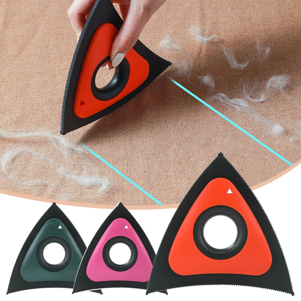 Mini Pet Hair Remover for Car Bed Couch Carpet Detailing Scraper Fur Removal Cleaning Device Dogs Cats Hair Brush Tool Protable