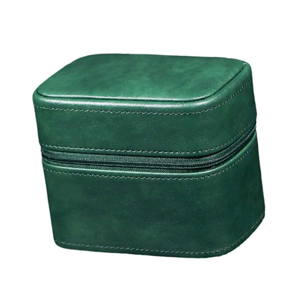 Jewelry Organizer Premium Zipper Closure Bracelet Holder Box Container Watch Travel Case For 2 Watches