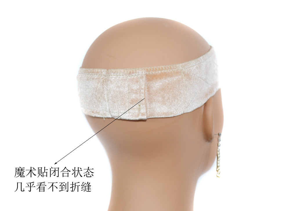 Hair Accessories & Tools Headband With Lace No Lace Black Color Dark Black Velet Lace Wig Grip 6 pieces/lot