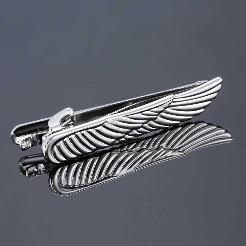 High quality wing tie clip for mens wedding clothing brand tie accessories the best choice for gift givingX240914