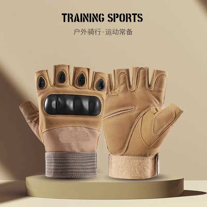 Non-slip Cycling Gloves Men Tactical Knuckle Protection Sports Full Finger Motorcycle Bike Gloves Women Bicycle Guantes Moto Y240914