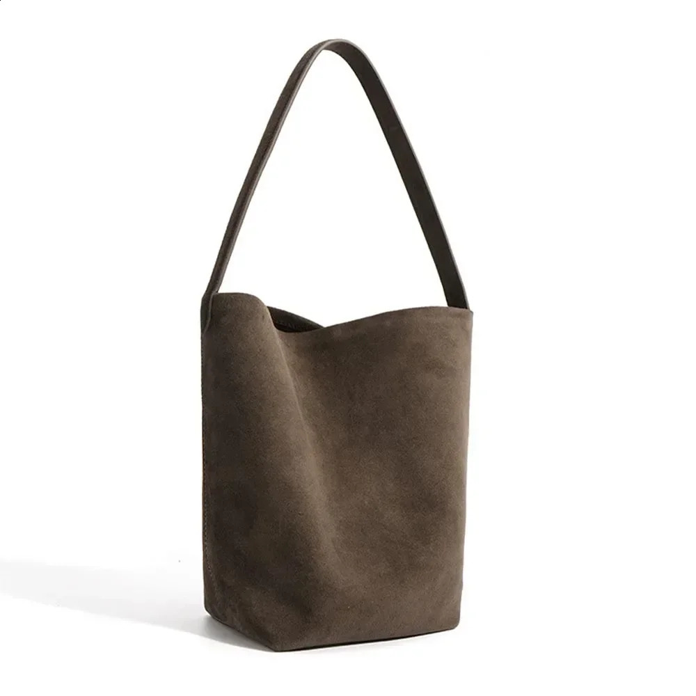 Motingsome Autumn Fashion Suede Leather Womens Mini Soft Shoulder Bag Daily Wallet 240910 a593