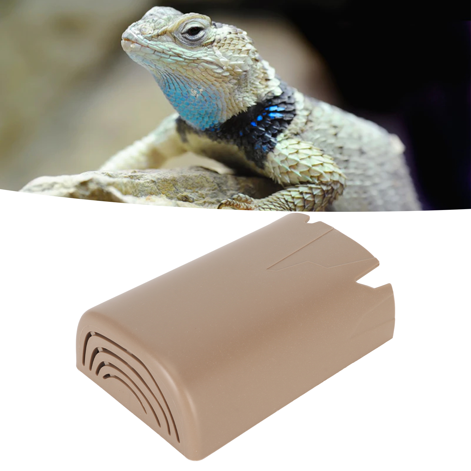 Reptile Cave Safe Warm Comfortable Reptile Hides Habitat Fish Tank Landscaping Decoration For Spider Snake Lizard