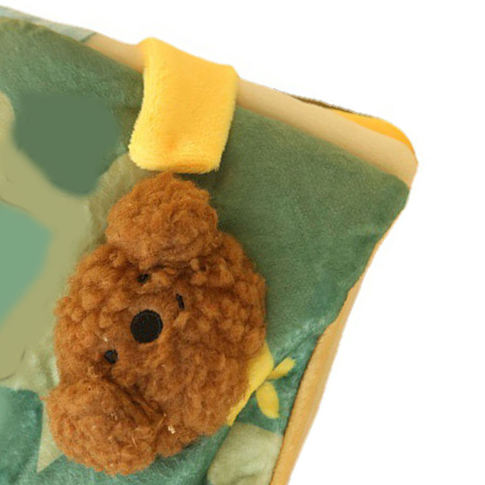 Snuffle Book For Dogs Puppy Sniff Training Hide And Seek Toy Plush Squeaky Toy