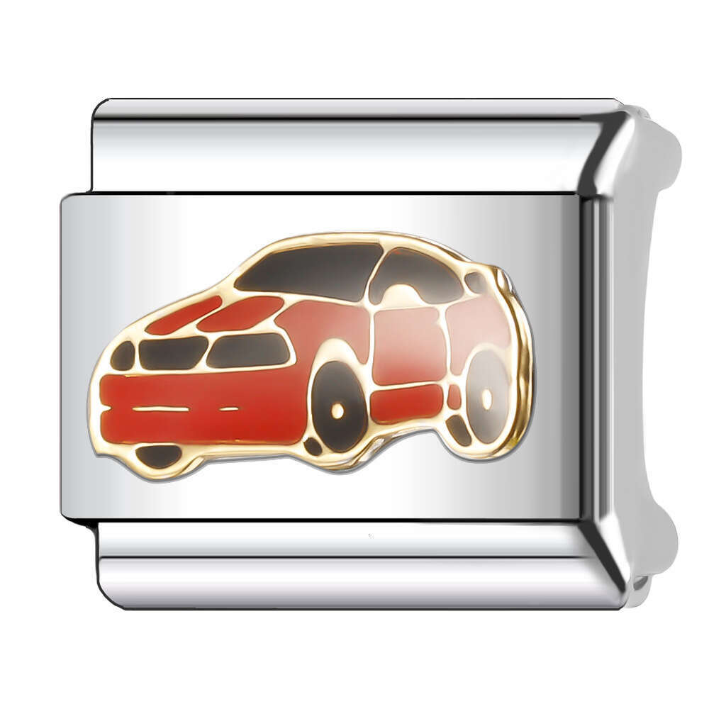 New Women's Gift Outdoor chairs Bead Italian Charms Links Bangle Beads Fit 9mm Stainless Steel Bracelet Making DIY For Women Fashion Jewelry