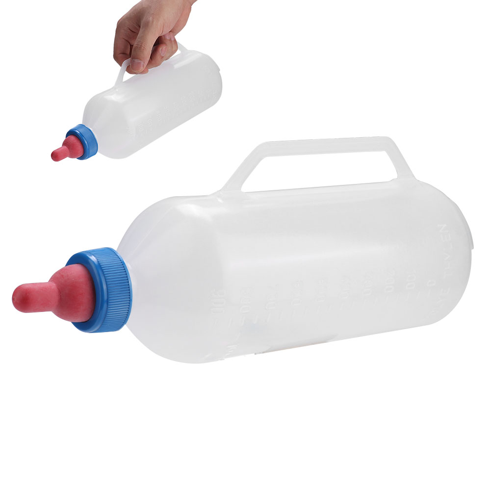 1L Lamb Milk Bottle Baby Goat Milk Feeding Feeder Nursing Bottle With Handle
