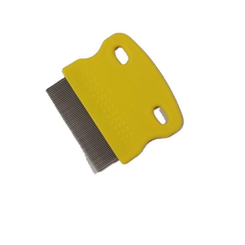 Pet Comb Pet Tear Stain Remover Dog Grooming Comb Gently Removes Mucus and Crust Small Lice Flea Combs for Dog Supplies 강아지용품