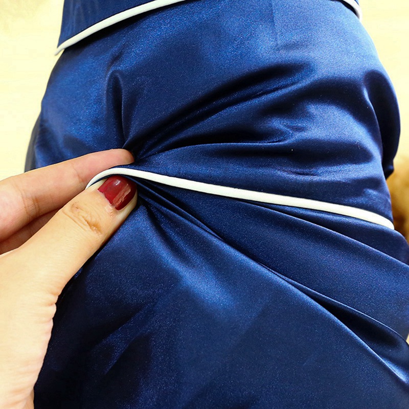 Pet Dog Pajamas Luxury Soft Silk French Bulldog Pajamas Pet Coat Clothing For Small Dogs Shih Tzu Puppy Cat Shirt Pet Costume