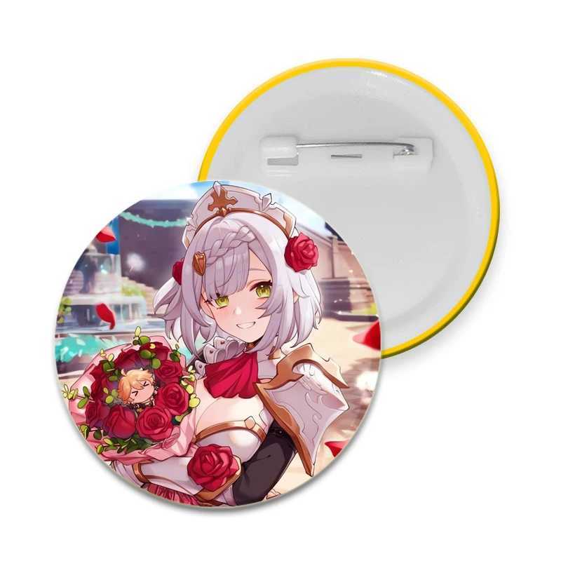 Genshin Impact Pin Handmade Brooch for Clothes Cartoon Cosplay Badge Backpack Decoration Jewelry GiftX240914