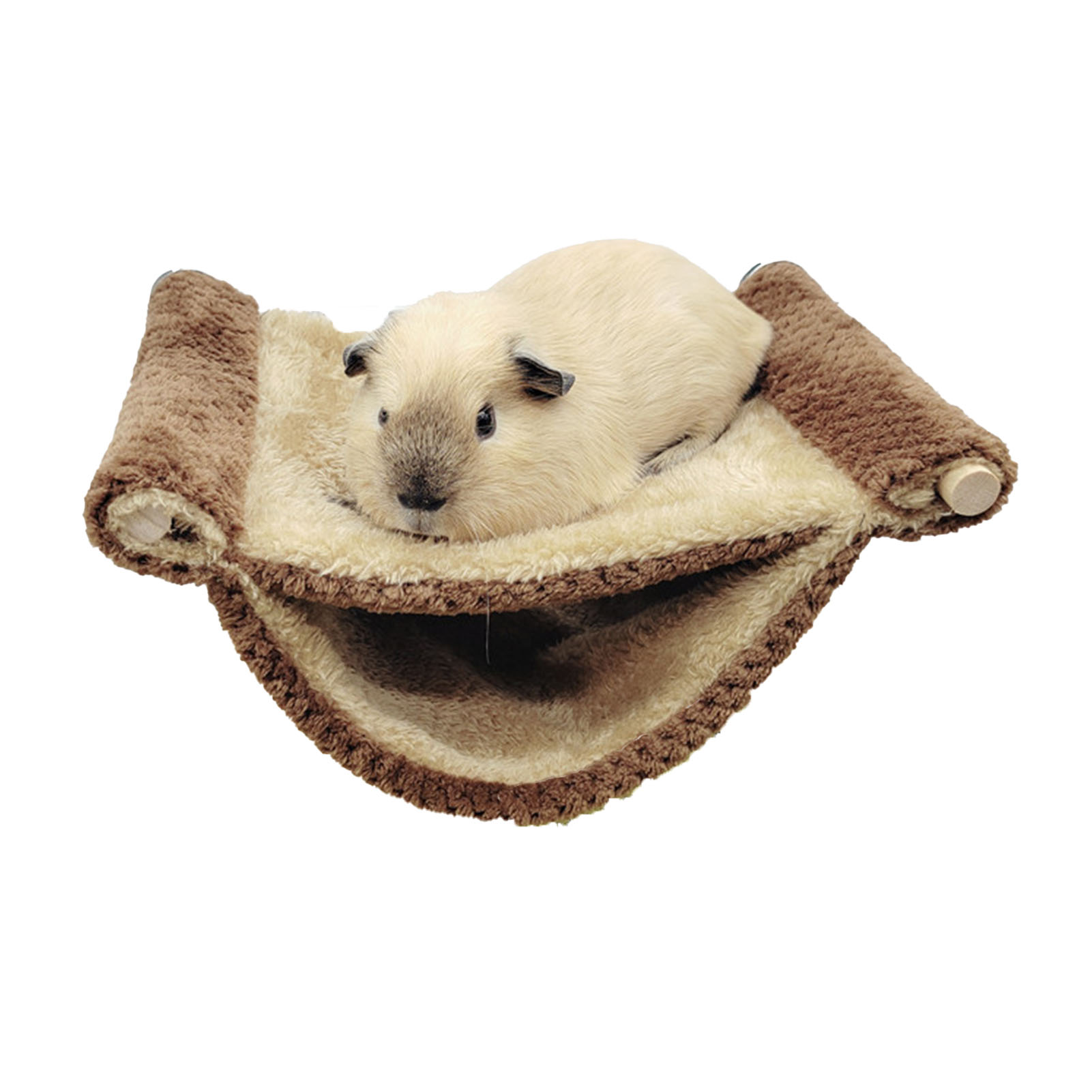 Small Animal Hanging Hammock Bed Soft Warm Double Layer Small Pet Cage Hammock For Squirrel Hamster Golden Hamster