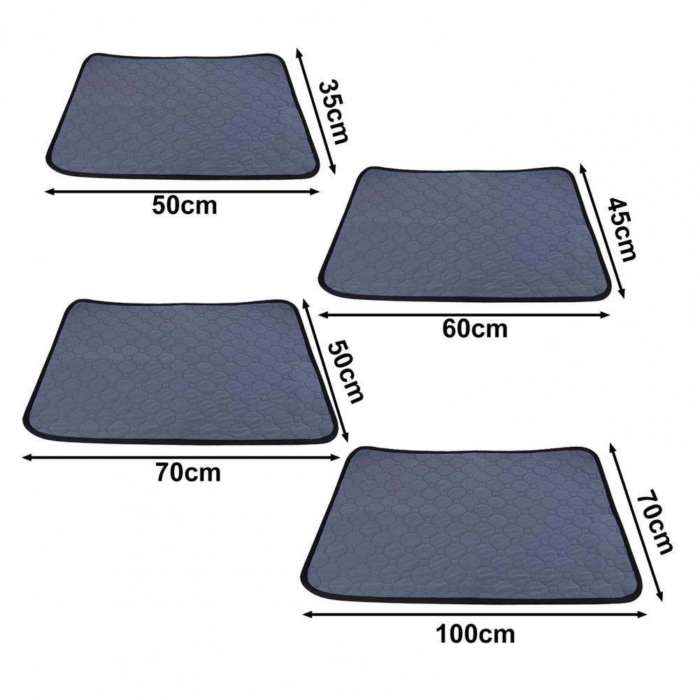 Pet Pee Pad Machine Washable Water Absorbent Anti-slip Leakproof Reusable Dog Puppy Potty Training Whelping Mat Pet Supplies - view 7
