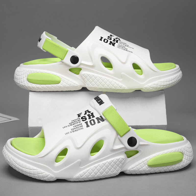 Men Slippers Outdoor Sandals Beach Comfortable Soft Indoor Slides Design Men Casual Shoes Flip-flops Home Slippers Size 34-47