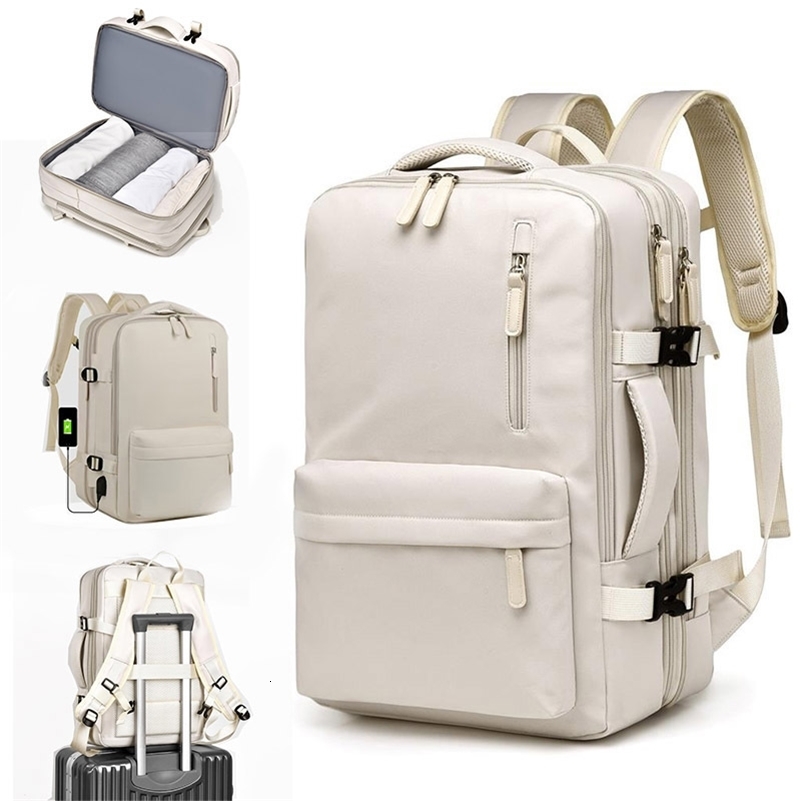 Travel backpack 40x20x25 cabin waterproof Y2k handbag suitable for laptops 15.6-inch high-quality Ryanair with USB charging for sports 240914