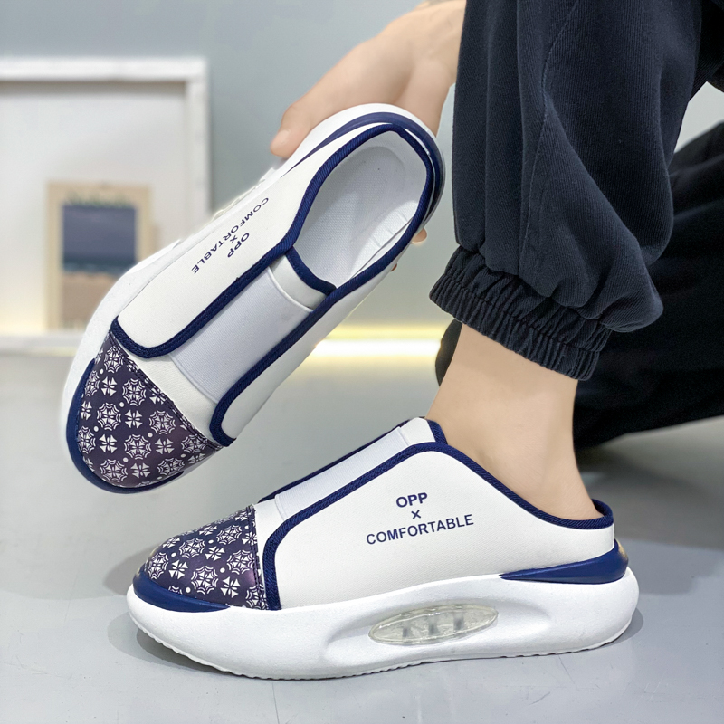2023 Men Slippers Slides Outdoor Sandals High Quality Men Non-slip Thick Bottom Indoor Slippers Casual Shoes Men Beach Slippers