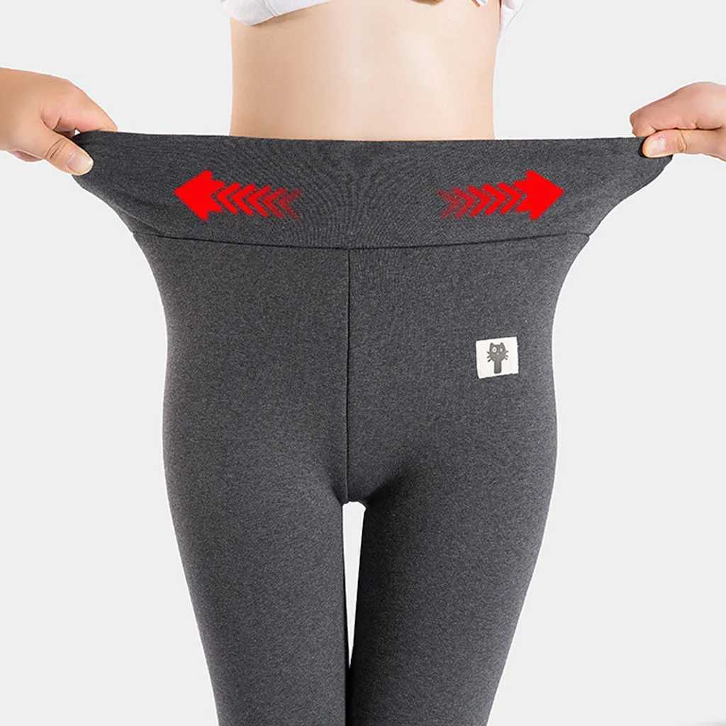 2024 Winter Lambwool Leggings Warm Skinny Sexy Leggings High Elastic Cashmere Tights Women Super Thick Thermal Pants Velvet NewX240914