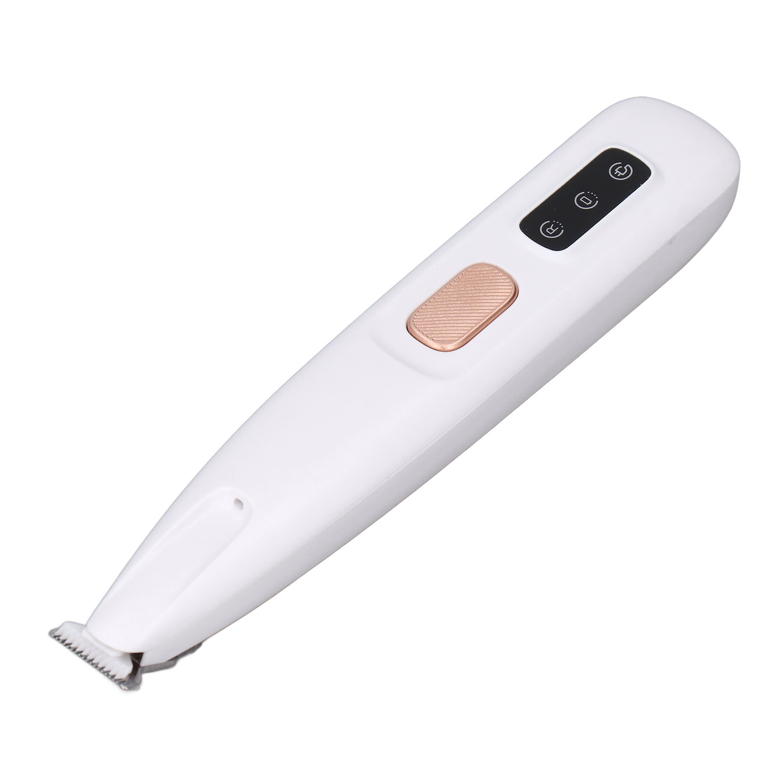 Dog Paw Hair Trimmer Pet Paw Trimmer with LED Light Efficient Low Noise Rechargeable Electric Dog Paw Hair Clipper for Pets