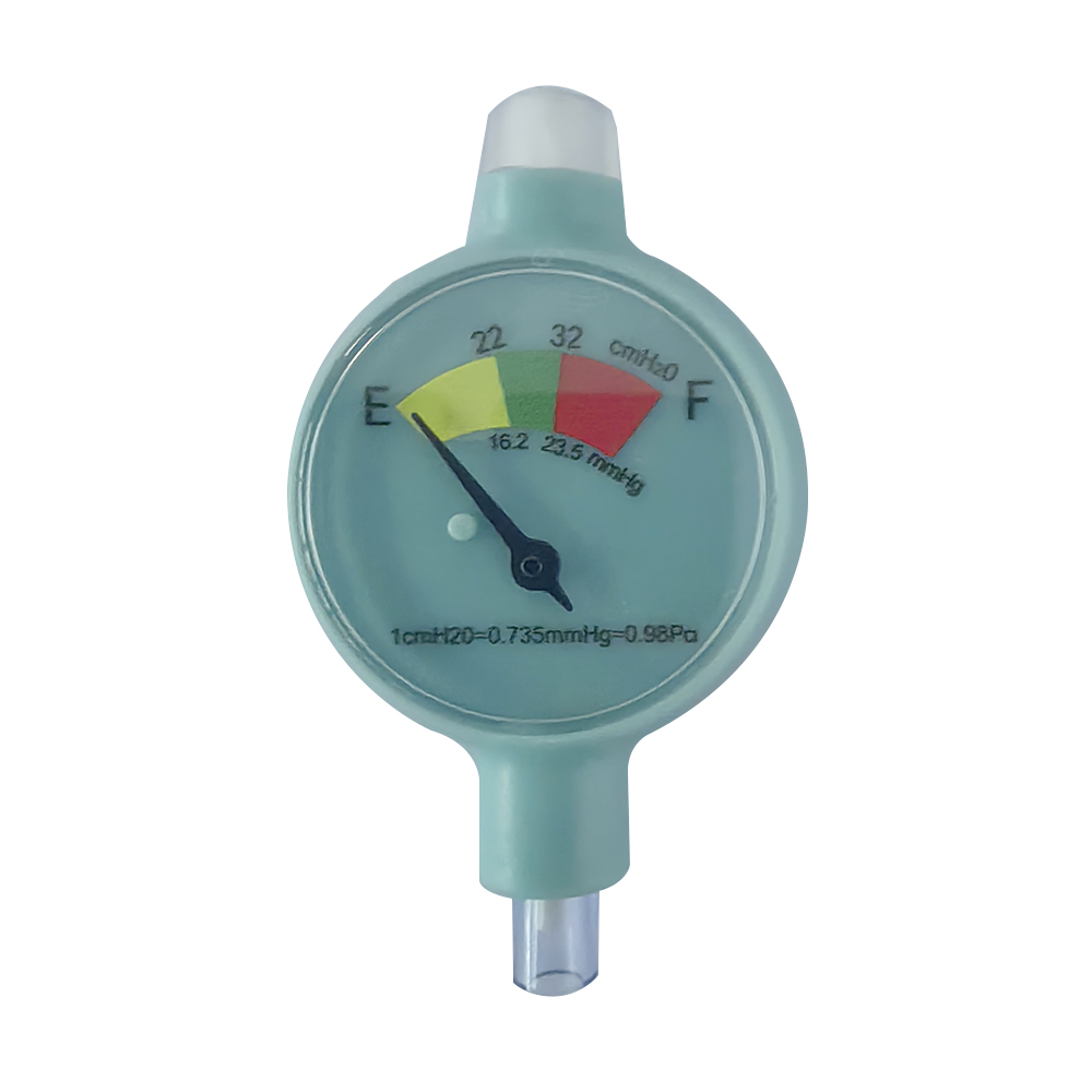 Green Endotracheal Intubation Balloon Pressure Gauge Saturation Detection Device Pet Animal Anesthesia Machine Accessories