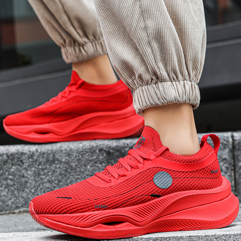 New Plate Carbon Running Men Co-branded Sneakers Women Soft Jogging New Sports Cushion Marathon Athletic Training Shoes fb0f a571