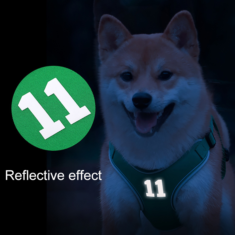 Pet Reflective Breathable Soft No Pull Puppy Choke Free Over Head Sports Vest Ventilation Harness for Puppy Medium Large Dogs