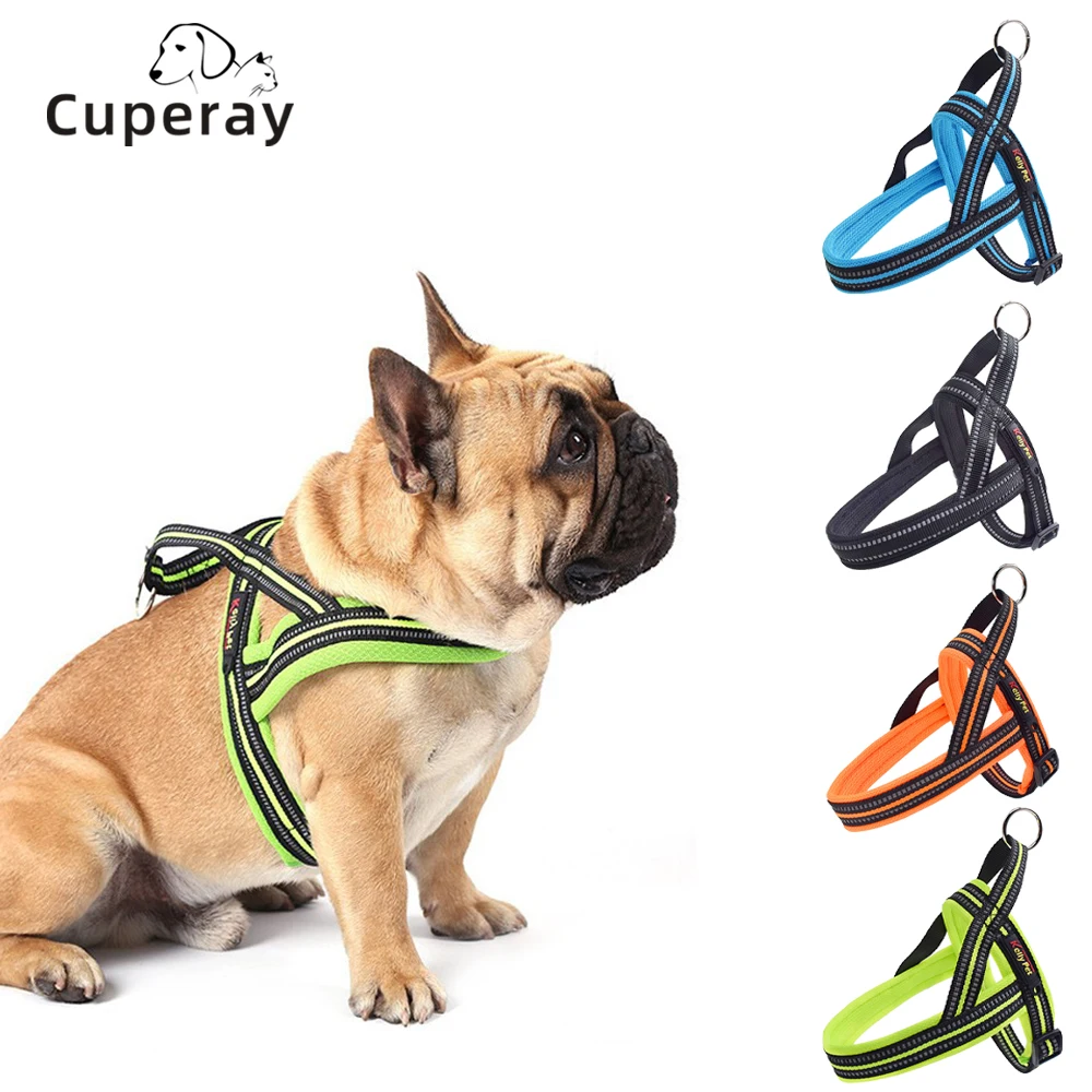 Dog Harness,Reflective Adjustable and Padded,for Easy Walking & Training for Comfortable Pet Harness Small,Medium and Large Dogs