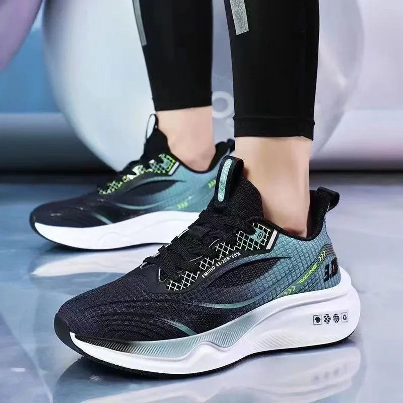 Men's Running Sports Shoes Fashion men Casual shoes Mesh Breathable Sneakers Lightweight Comfortable Athletic Training Footwear