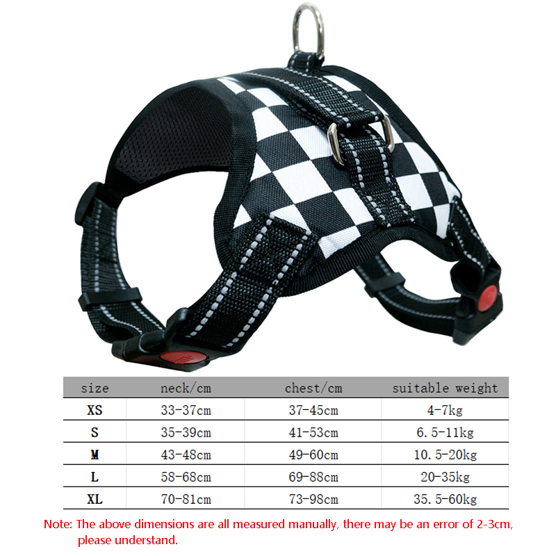 Dog Harness - Saddle Style Pet Strap Grip Vest with Adjustable Soft Padded Vest & Easy Control Handle for Medium,and Large Dogs