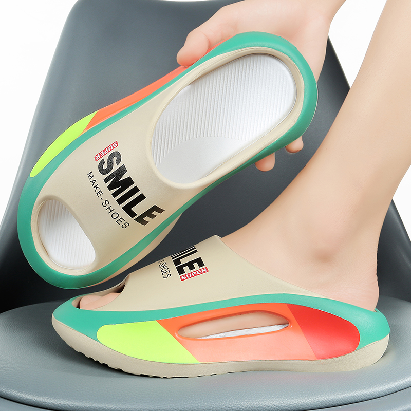 Brand New Summer Men Women Slippers Outdoor Sandals Beach Men Casual Shoes Thick Soft Sole Slides Men Flip-flops Men's Slippers