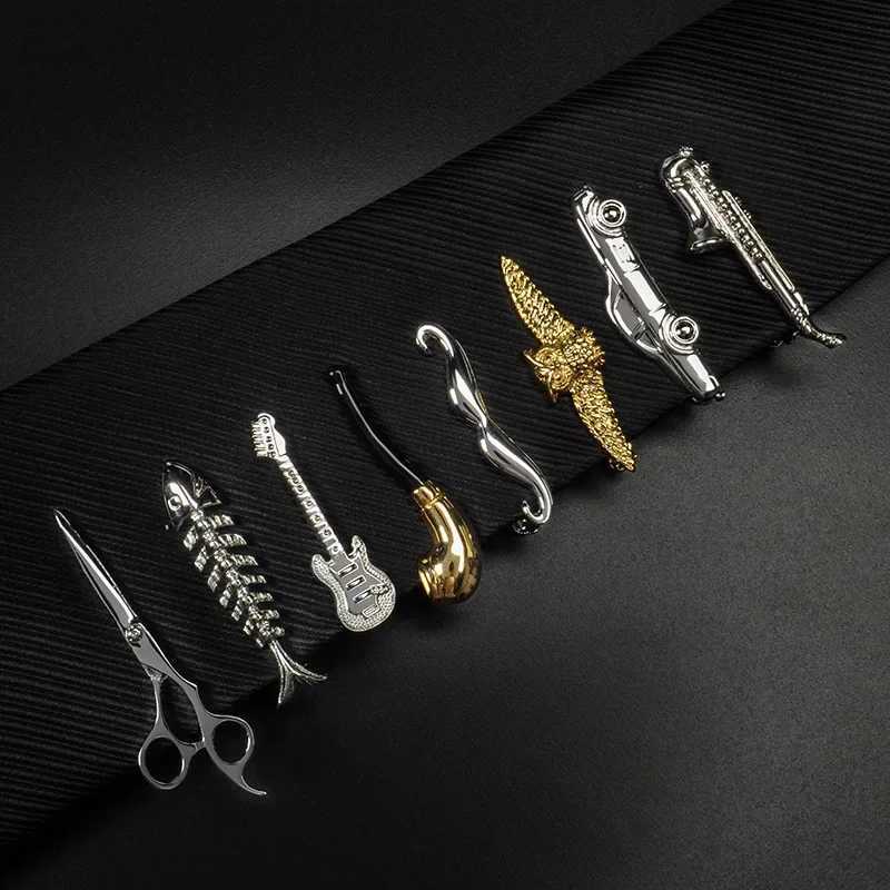 High Quality Men Pure Copper Tie Clip Bar Necktie Pin Clasp Clamp Wedding Charm Creative Gifts Clip Mens Gifts JewelryX240914