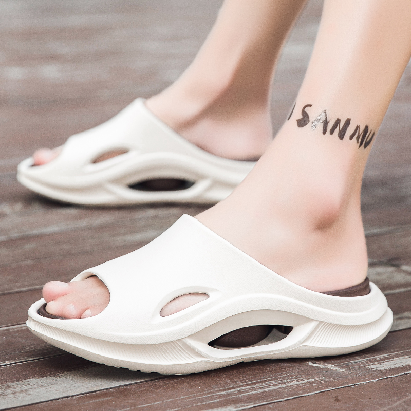 High Quality Men's Slippers Indoor Outdoor Sandals Beach Comfortable Soft Slides Men Casual Shoes Flip-flops Mens Home Slippers