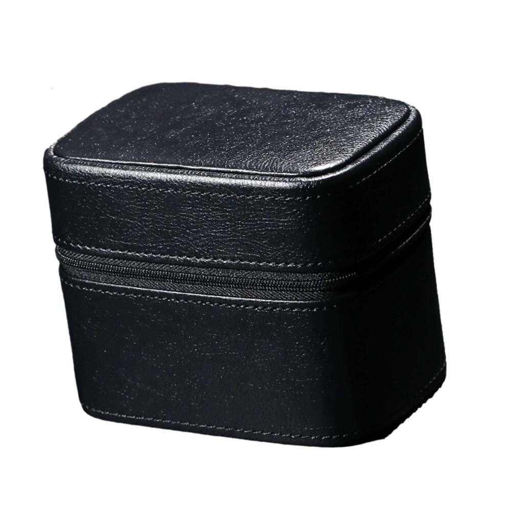Jewelry Organizer Premium Zipper Closure Bracelet Holder Box Container Watch Travel Case For 2 Watches