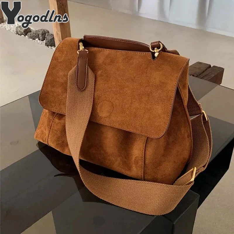 Fashion shoulder bag womens handbag matte PU leather cross body handbag womens casual large capacity bucket messenger bag 240912