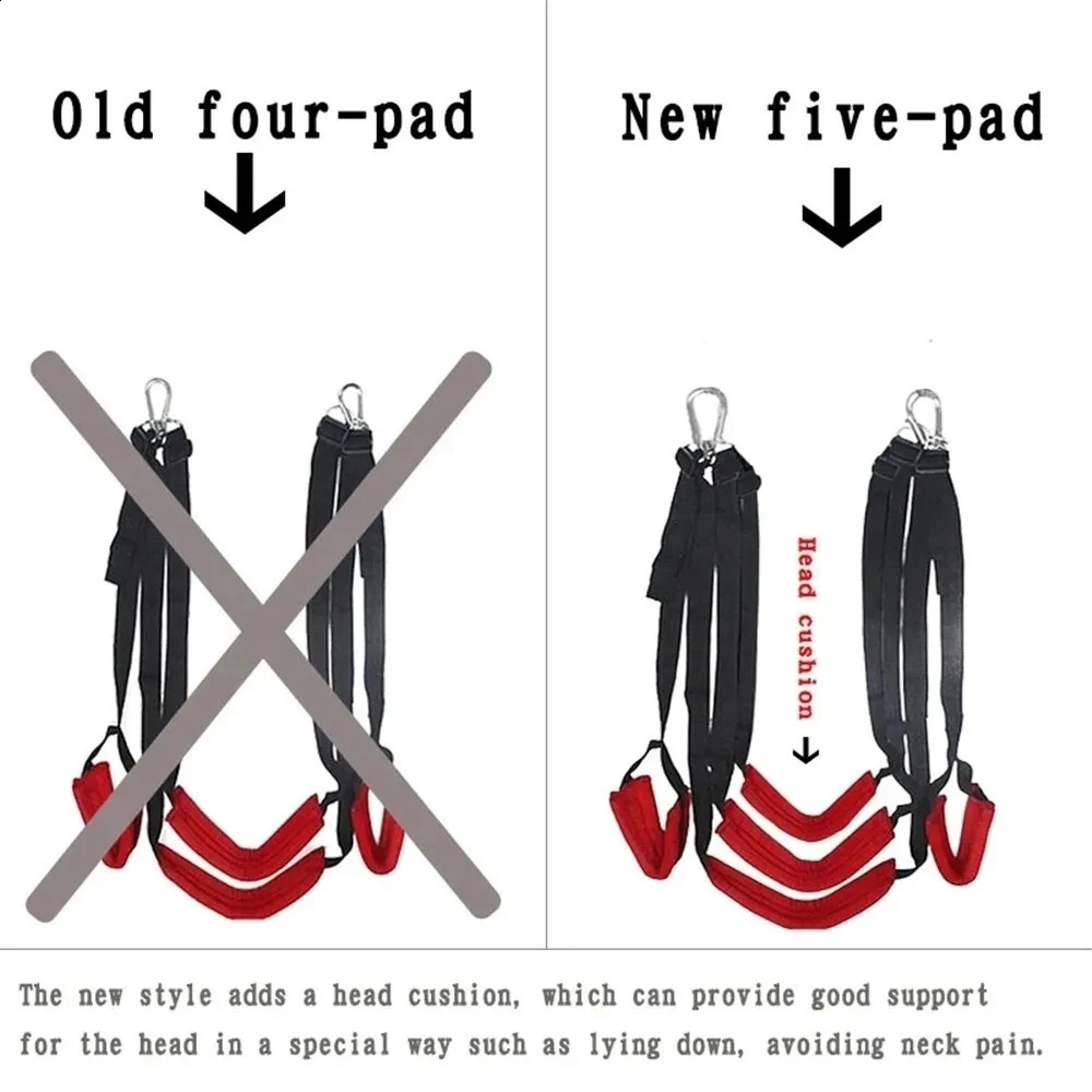 Couples Alternative Sex Game Hanging Door Sex Swing Metal Sex Furniture Body Bondage Sex Aid Products Restraint Swings Sex Toys 240904