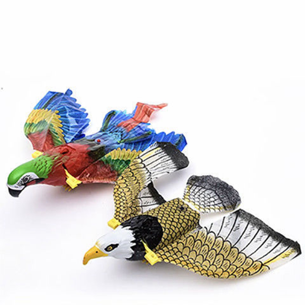 Simulation Bird Cat Toys Funny Hanging Eagle Bird Automatic Scratch Rope Cat Stick Teasering Interactive Toy Cat Supplies