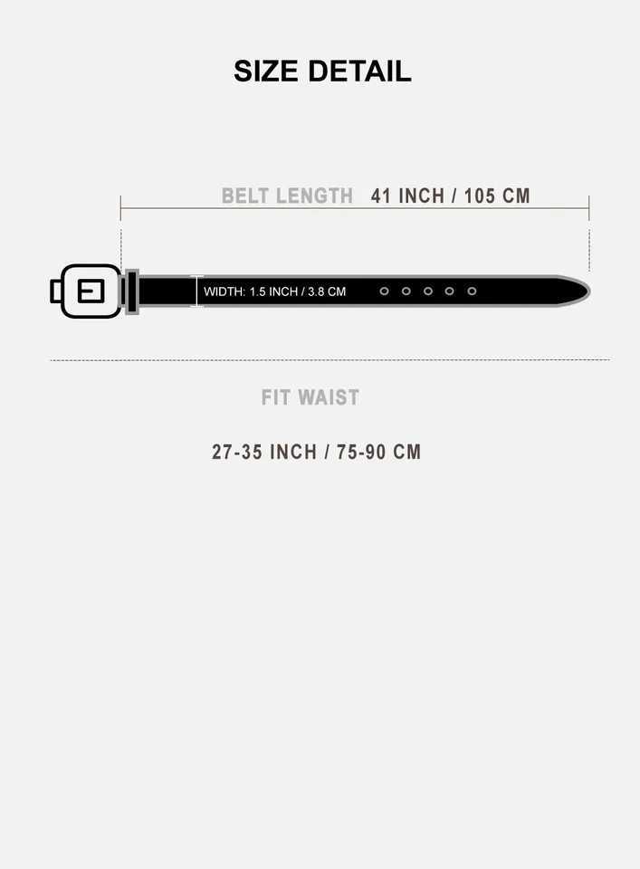 Gothic Black Silver Metal Buckle Rhinestone Belt Body Four Seasons Y2K Style Womens Jeans BeltX240914
